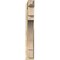 Ekena Millwork Merced Craftsman Rough Sawn Outlooker, Douglas Fir, 6"W x 28"D x 40"H OUT06X28X40MRC04RDF - alternate 4